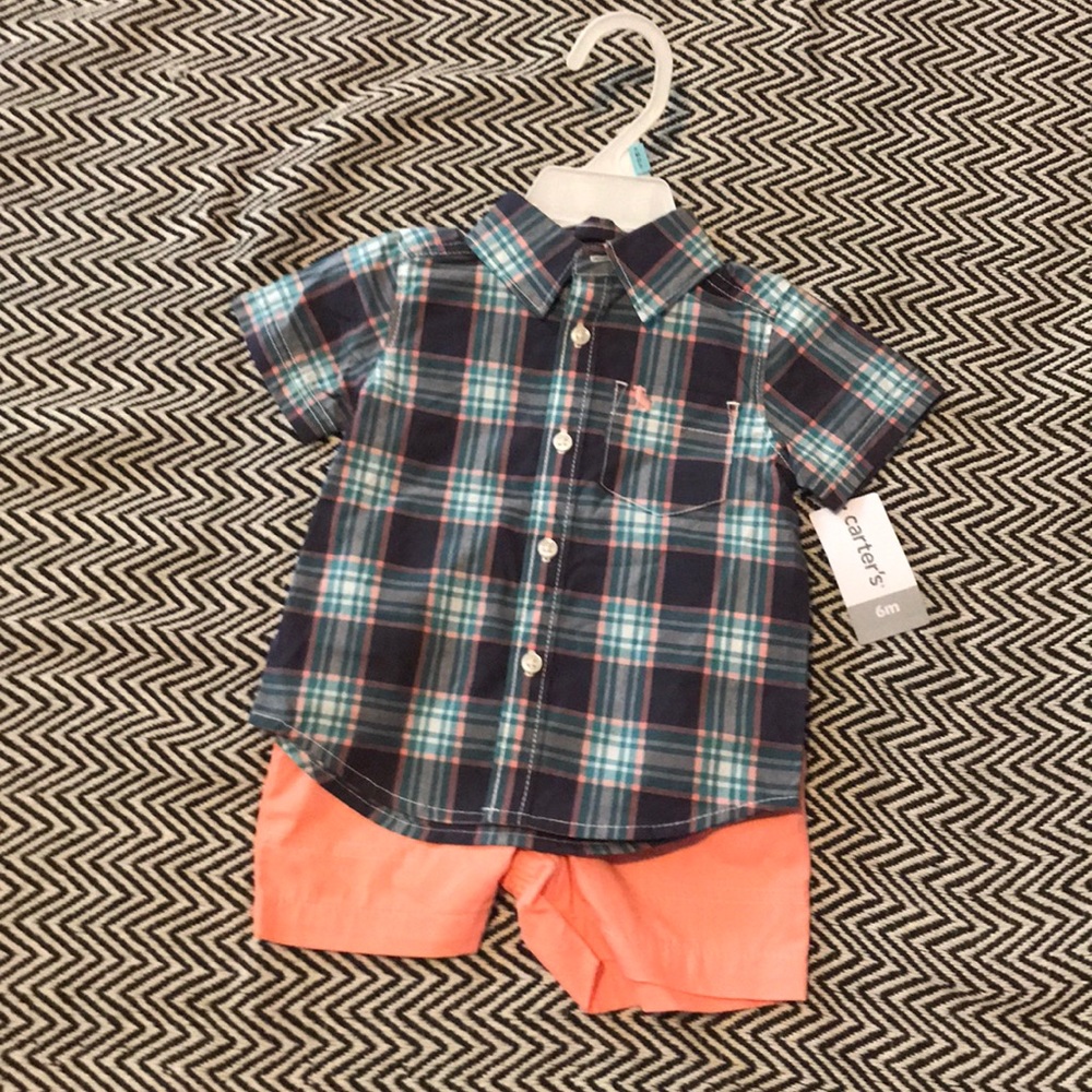 Nwt Carter’s Baby Boy Outfit